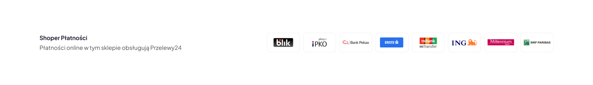 Płatności Shoper